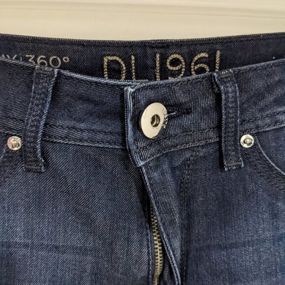 Dl1961 | Nina High Rise Skinny In Milan Blue - Picture 5 of 8